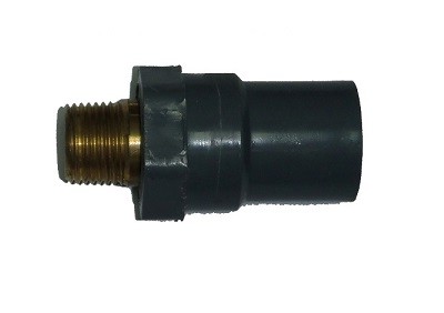 UPVC Male adaptor with bronze thread 